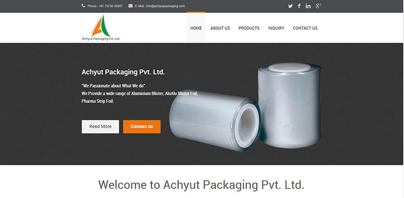 Achyut Packaging Pvt. Ltd.